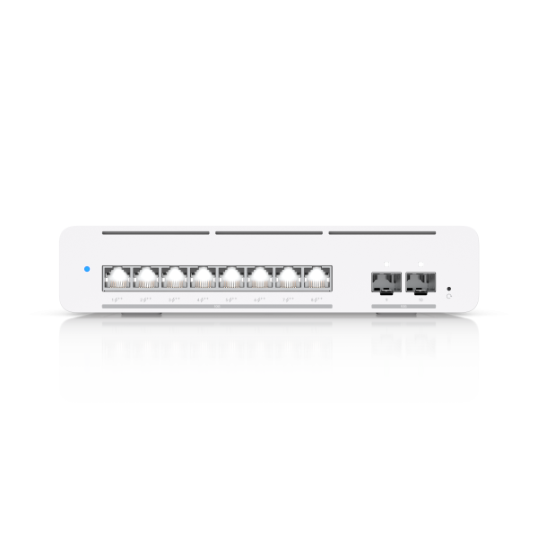 Pro XG 8 PoE USW-Pro-XG-8-PoE, UniFi交換器, 10G PoE, PoE++, Ubiquiti, L3交換機, 10GbE, SFP+, 核心交換器, WiFi 7供電, 萬兆交換器, 網管交換器, 靜音散熱, 企業級網路