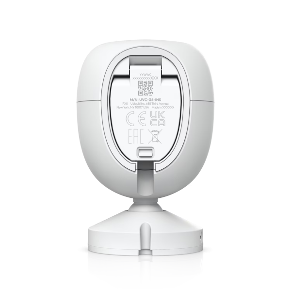 G6 Instant (白) UniFi G6 Instant,4K 無線攝影機,UniFi 室內外攝影機,WiFi 攝影機,AI 偵測 攝影機,人車動物偵測,車牌辨識,臉部辨識,雙向音訊攝影機,IPX5 防水,IK04 防破壞,家庭監控,商用監控,戶外安全攝影機,UniFi Protect