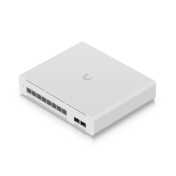 Pro XG 8 PoE USW-Pro-XG-8-PoE, UniFi交換器, 10G PoE, PoE++, Ubiquiti, L3交換機, 10GbE, SFP+, 核心交換器, WiFi 7供電, 萬兆交換器, 網管交換器, 靜音散熱, 企業級網路