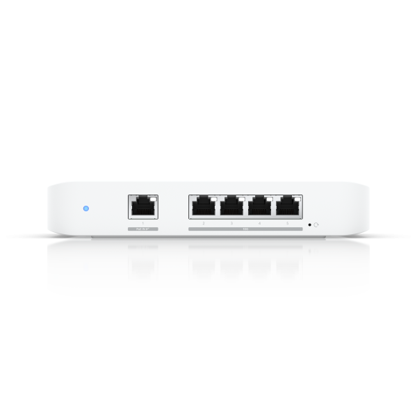 Flex 10 GbE USW-Flex-XG, UniFi交換器, 10G交換器, 萬兆交換機, 10GbE, Ubiquiti, 靜音交換器, 桌面型交換器, NAS加速, 影音剪輯網路, PoE輸入, 5埠交換器, 工作站網路