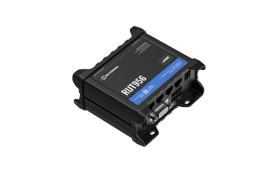 Teltonika RUT956 工業級 4G LTE 無線路由器 | 雙SIM卡備援 GPS 序列埠I/O閘道器 英菲達科技 RUT956 台灣, Teltonika RUT956, 工業級 4G 路由器, RS485 轉網路, RS232 4G 閘道器, 雙 SIM 卡路由器, 工業物聯網 IoT, 車載 GPS 路由器, Modbus 轉換器, 英菲達科技