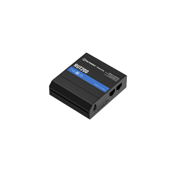 Teltonika RUT200 微型工業級 4G LTE 無線路由器 | 輕巧型物聯網 IoT 工控閘道器 英菲達科技 RUT200 台灣, Teltonika RUT200, 微型工業路由器, 精巧型 4G 路由器, 經濟型行動閘道器, 充電樁網路佈線, 智慧路燈連網, 戶外大眾物聯網 IoT, 低成本機房備援, 英菲達科技