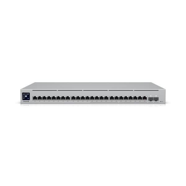 Enterprise 24 PoE (Vintage) UniFi Enterprise 24 PoE,USW‑Enterprise‑24‑PoE 交換器,24 埠 PoE 交換器,2.5GbE+1GbE Gigabit Switch,10GbE SFP+ 上行,PoE+ 網路供電,企業級網路,商用 PoE Switch,機房網路設備,高效能有線網路,網路布線核心,UniFi Network 管理,穩定網路交換器,PoE+ Gigabit Switch