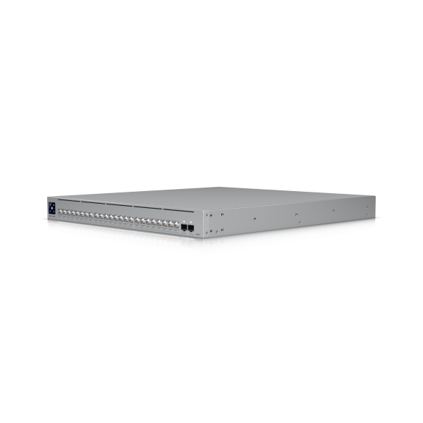 Pro XG 24 PoE USW-Pro-XG-24-PoE, UniFi 10G交換器, 萬兆PoE++交換機, Ubiquiti L3交換器, Wi-Fi 7交換器推薦, 25G SFP+, 企業級PoE交換器, 弱電萬兆規劃, 英菲達科技