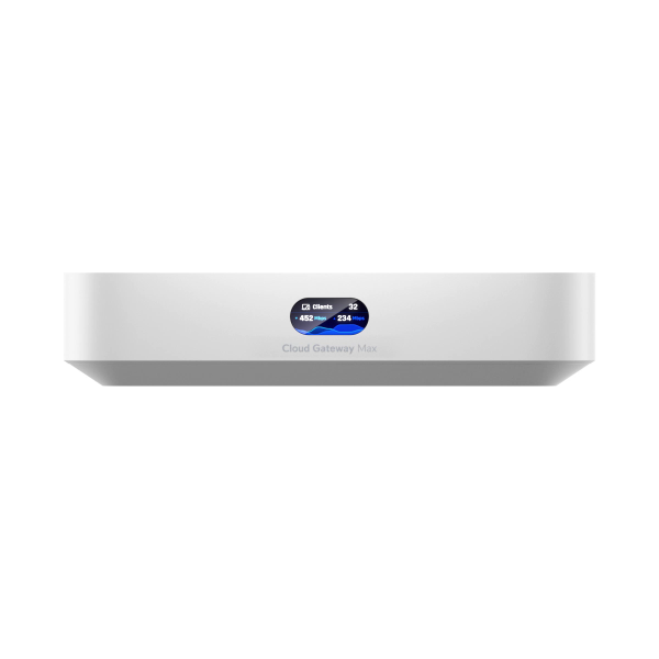 Cloud Gateway Max UniFi Cloud Gateway Max,雲端閘道器,企業級 Gateway,UniFi 路由器,商用網路設備,多站點管理,企業 VPN,網路安全防火牆,高速穩定連線,UniFi 生態系,集中式管理,大型企業網路部署