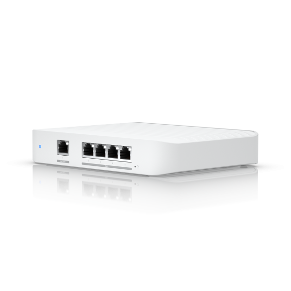 Flex 10 GbE USW-Flex-XG, UniFi交換器, 10G交換器, 萬兆交換機, 10GbE, Ubiquiti, 靜音交換器, 桌面型交換器, NAS加速, 影音剪輯網路, PoE輸入, 5埠交換器, 工作站網路