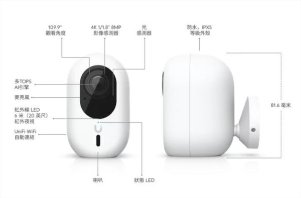 【台灣現貨】G6 Instant (白) UVC-G6-INS 攝影機