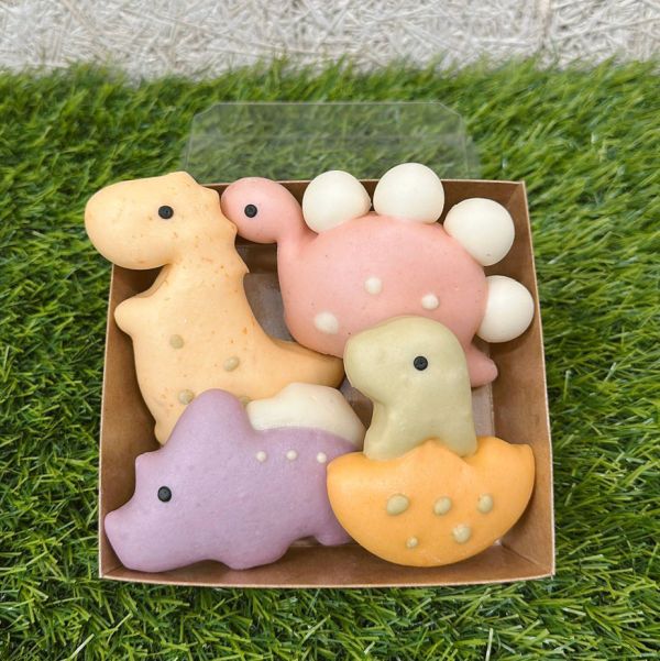 【超越巔峰】恐龍造型饅頭 