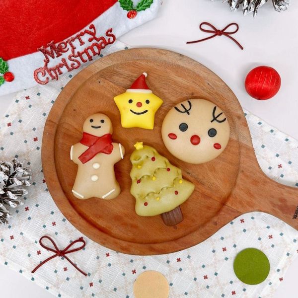 【超越巔峰】期間限定~聖誕節造型饅頭 