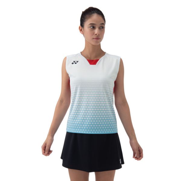 YONEX 20825Y 日本國家隊比賽服 (無袖女款) YONEX,20825Y,比賽服,日本隊