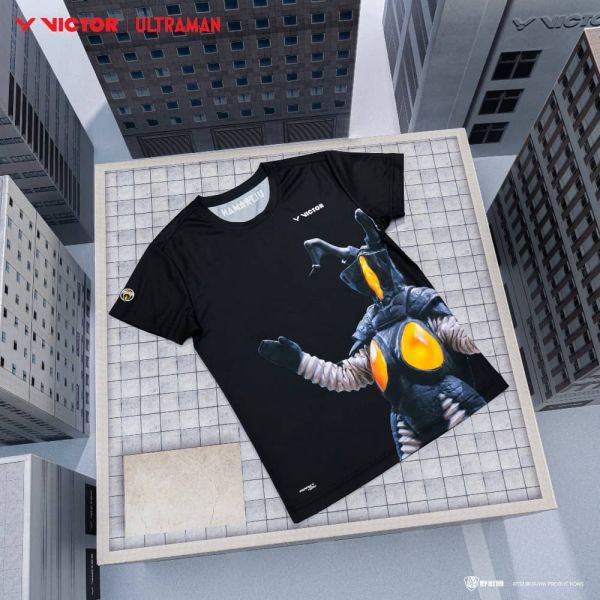 VICTOR x 超人力霸王 ULTRAMAN T-515UTM T-515JRUTM 聯名針織T恤 童T恤 VICTOR,超人力霸王,ULTRAMAN,T-515UTM,T-515JRUTM,聯名,針織T恤,針織童T恤