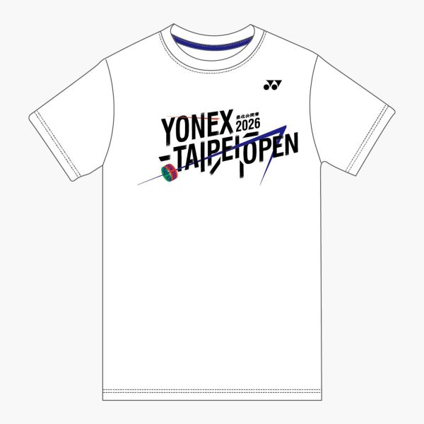 【YONEX TAIPEI OPEN】台北羽球公開賽 T恤 YOBT6005TR YONEX,男T恤,YOBT6005TR,台北羽球公開賽,紀念衫,限量TP OPEN紀念商品