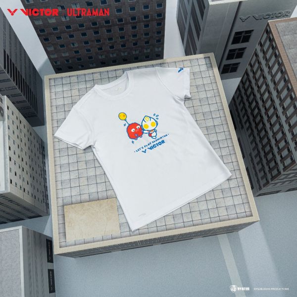 VICTOR x 超人力霸王 ULTRAMAN T-505UTM T-505JRUTM 聯名針織T恤 針織童T恤 VICTOR,超人力霸王,ULTRAMAN,T-505UTM,T-505JRUTM,聯名,針織T恤,針織童T恤