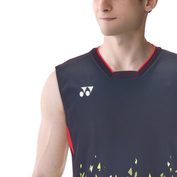 YONEX 10520 日本國家隊比賽服 (男/中性)(無袖) YONEX,10520比賽服,日本隊