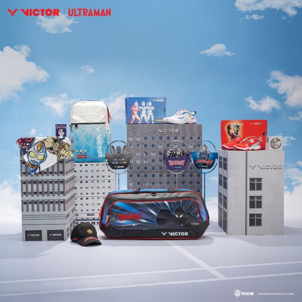 VICTOR x 超人力霸王 ULTRAMAN C-5152UTM 聯名運動襪(高筒) VICTOR,超人力霸王,ULTRAMAN,C-5152UTM,聯名,運動襪(高筒)