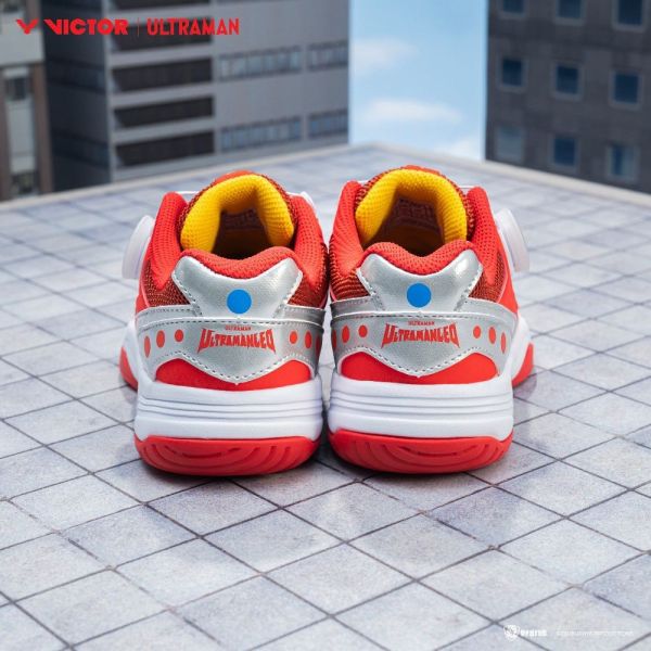 VICTOR x 超人力霸王 ULTRAMAN A-UTMJR 聯名運動羽球童鞋 VICTOR,超人力霸王,ULTRAMAN,A-UTMJR,聯名,運動,羽球童鞋
