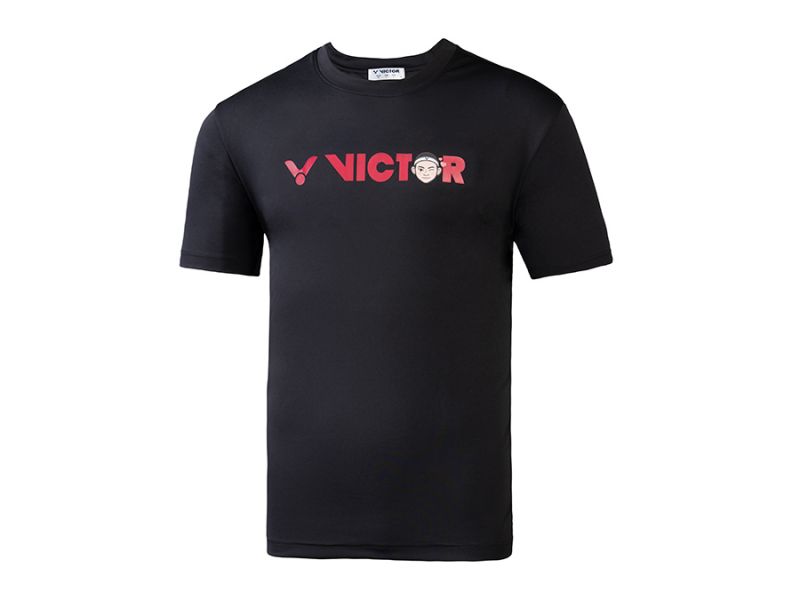 VICTOR 勝利V小隊Q版戴資穎 T-Shirt 中性 T-2141 C VICTOR,T-2141C,T-Shirt,戴資穎,中性款,勝利V小隊Q版