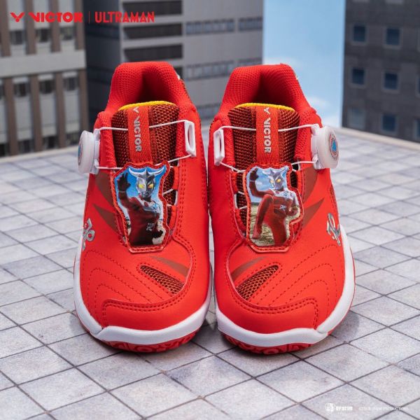 VICTOR x 超人力霸王 ULTRAMAN A-UTMJR 聯名運動羽球童鞋 VICTOR,超人力霸王,ULTRAMAN,A-UTMJR,聯名,運動,羽球童鞋