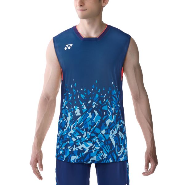 YONEX 10520 日本國家隊比賽服 (男/中性)(無袖) YONEX,10520比賽服,日本隊