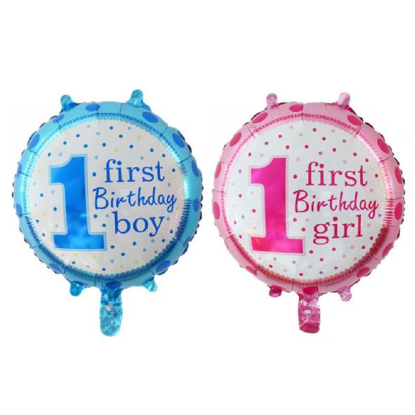 First Birthday BOY/GIRL 鋁模氣球 性別揭示氣球,氣球,性別派對,性別揭示,性別揭曉,猜性別,性別氣球,派對,性別趴,派對佈置