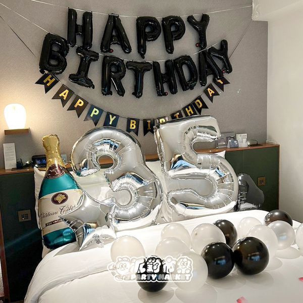 【專人佈置】小資生日氣球佈置-多款 台北佈置,飯店佈置,氣球佈置,生日佈置,告白佈置,求婚氣球推薦,求婚佈置氣球,告白派對氣球,台北氣球派對佈置,台北節慶氣球佈置