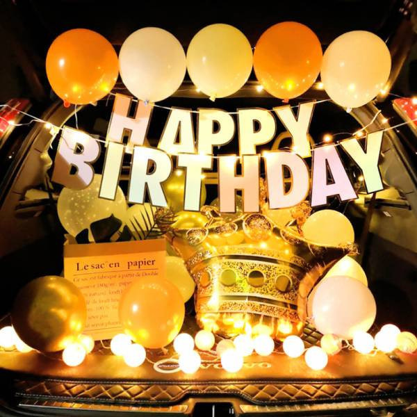 【後車廂專人布置】8款 後車廂佈置,求婚佈置,生日驚喜,浪漫佈置,告白佈置,氣球佈置,車內佈置,主題派對,氛圍燈飾,創意驚喜