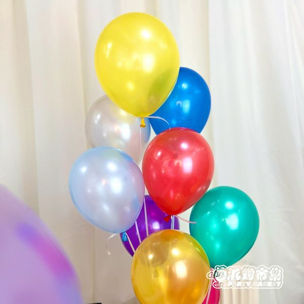 【空飄】繽紛驚喜珠光乳膠氣球串 空飄氣球,生日氣球,生日佈置,氣球佈置,氦氣氣球,求婚佈置,告白氣球,婚禮佈置,週歲佈置,性別派對