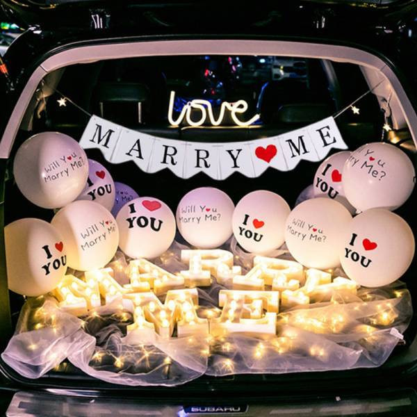 【後車廂專人布置】8款 後車廂佈置,求婚佈置,生日驚喜,浪漫佈置,告白佈置,氣球佈置,車內佈置,主題派對,氛圍燈飾,創意驚喜