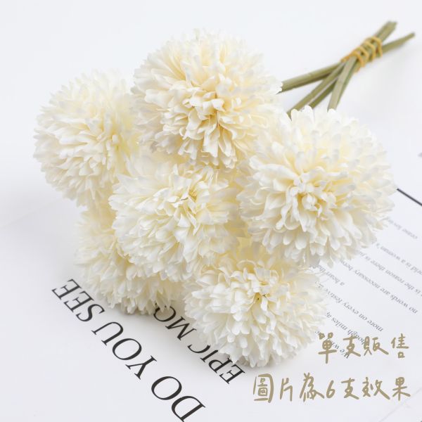 仿真蒲公英 仿真花,蒲公英,永生花,拍照道具,生日,畢業,母親節,情人節,畢業花束,小球菊