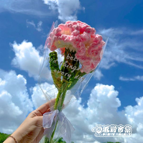 巨大編織花束 編織花束,毛線花朵,畢業花束,編織花,毛線花,針織花,鉤針花,畢業禮物,交換禮物,教師節,畢業生
