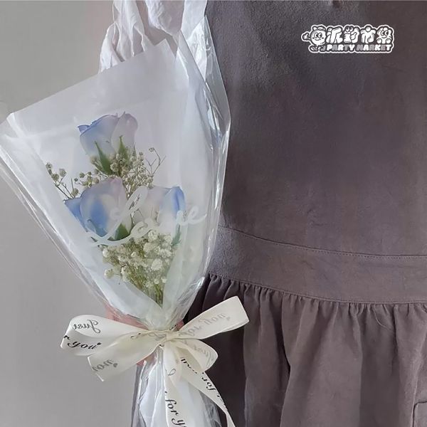 小清新玫瑰滿天星花束 乾燥花,小花束,畢業禮物,畢業花束,生日花束,婚禮小物,乾燥花束,永生花束