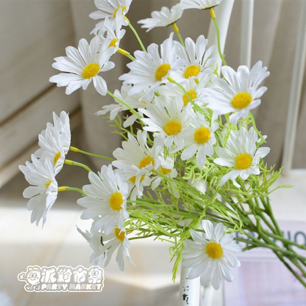 仿真小雛菊 仿真花,小雛菊,永生花,拍照道具,生日,畢業,母親節,情人節,畢業花束,雛菊花束