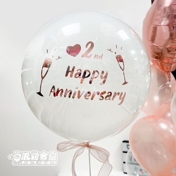 【空飄】週年玫瑰愛心波波球串 生日佈置,生日氣球,空飄氣球,台北氣球,求婚佈置,畢業氣球,告白氣球,氣球佈置,活動佈置,新北氣球