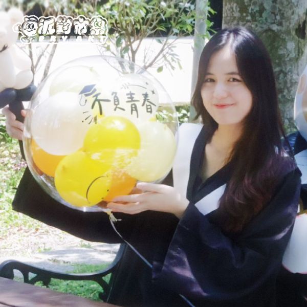 24吋 畢業空飄波波球 波波球,派對氣球,告白氣球,氣球,求婚氣球,派對,派對佈置,生日佈置,性別派對,情人節,畢業氣球,畢業佈置,聖誕氣球,新年佈置
