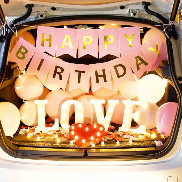 【後車廂專人布置】8款 後車廂佈置,求婚佈置,生日驚喜,浪漫佈置,告白佈置,氣球佈置,車內佈置,主題派對,氛圍燈飾,創意驚喜