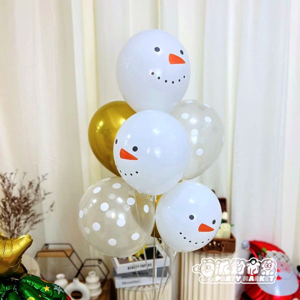 【空飄】聖誕氣球串 空飄氣球,聖誕氣球,聖誕佈置,聖誕派對,聖誕節,耶誕節,氣球佈置,派對佈置,聖誕裝飾