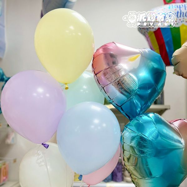 【空飄】馬卡龍色數字氣球串 生日佈置,生日氣球,空飄氣球,台北氣球,求婚佈置,畢業氣球,告白氣球,氣球佈置,活動佈置,新北氣球