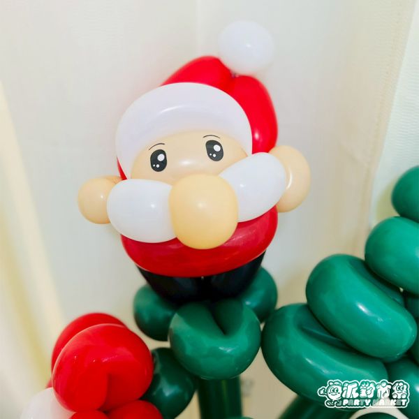 【聖誕節】聖誕老公公氣球花束 韓式氣球花束,氣球花束台北,聖誕氣球花束,聖誕節氣球,聖誕派對佈置,聖誕禮物推薦,聖誕節送禮,聖誕造型氣球,交換禮物,聖誕裝飾氣球