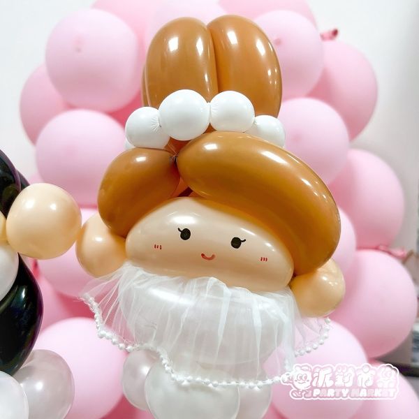 新郎新娘造型氣球公仔 氣球花束,韓式氣球,氣球公仔,造型氣球,婚禮氣球,新娘氣球,新郎氣球,結婚氣球,婚禮佈置