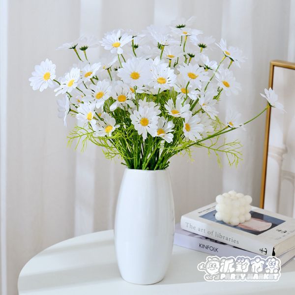 仿真小雛菊 仿真花,小雛菊,永生花,拍照道具,生日,畢業,母親節,情人節,畢業花束,雛菊花束