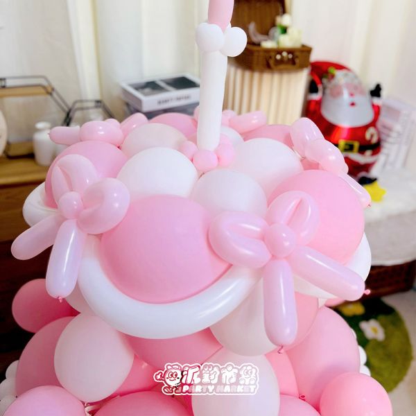 韓式巨型蛋糕氣球 韓式氣球,生日氣球,生日蛋糕,生日氣球派對,生日氣球台北,交換禮物,氣球蛋糕,生日佈置,生日氣球佈置,氣球派對