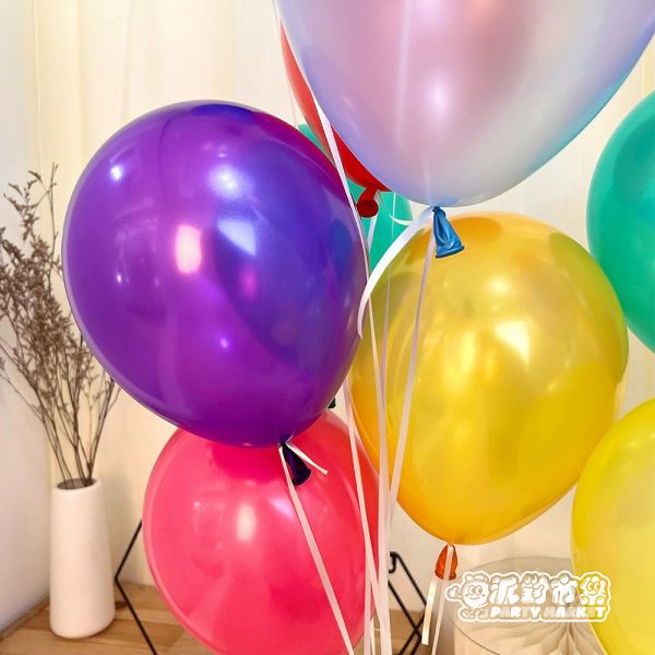 【空飄】繽紛驚喜珠光乳膠氣球串 空飄氣球,生日氣球,生日佈置,氣球佈置,氦氣氣球,求婚佈置,告白氣球,婚禮佈置,週歲佈置,性別派對