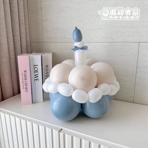 韓式氣球蛋糕帽 氣球蛋糕,氣球蛋糕帽,生日帽,慶生帽,生日佈置,生日氣球,生日氣球台北,蛋糕帽,生日蛋糕