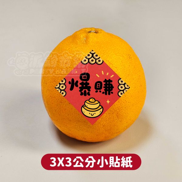 爆賺-小貼紙(3X3) 蛇年,過年,春節,春聯,對聯,2025,蛇年春聯,新年貼紙,過年佈置,春節佈置