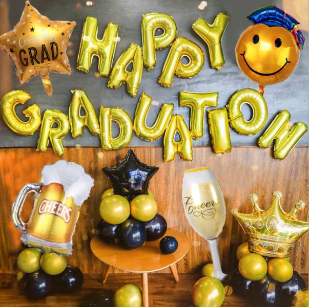 Happy Graduation畢業快樂豪華套餐 畢業氣球