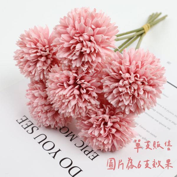 仿真蒲公英 仿真花,蒲公英,永生花,拍照道具,生日,畢業,母親節,情人節,畢業花束,小球菊