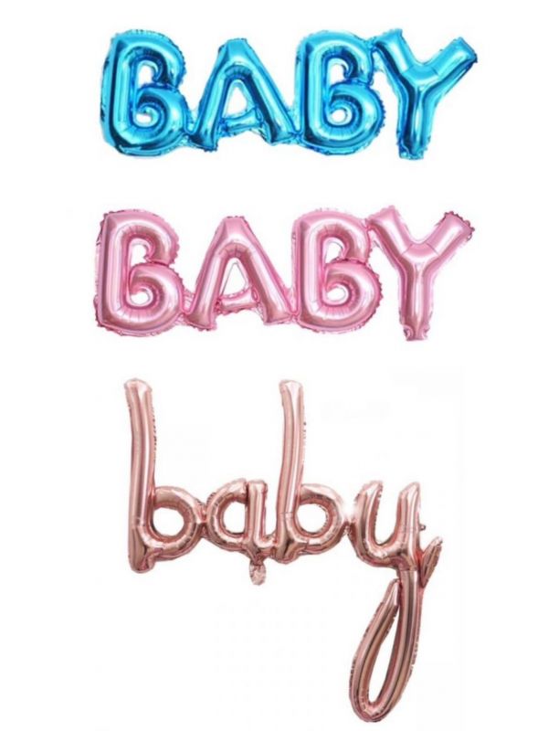BABY連體鋁膜氣球 鋁模氣球