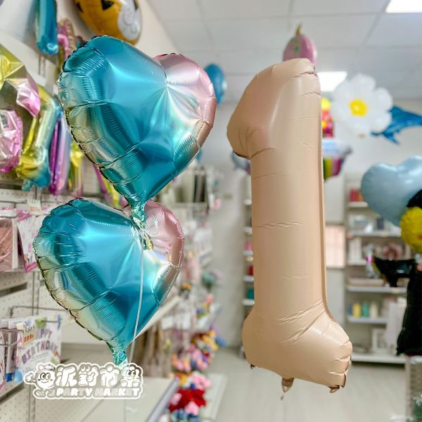 【空飄】馬卡龍色數字氣球串 生日佈置,生日氣球,空飄氣球,台北氣球,求婚佈置,畢業氣球,告白氣球,氣球佈置,活動佈置,新北氣球