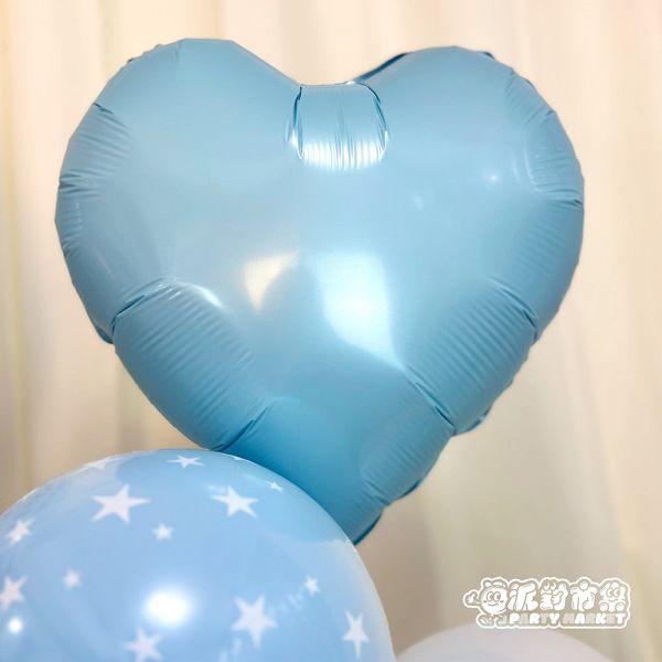 【空飄】天藍色星光波波球串 空飄氣球,生日氣球,生日佈置,氣球佈置,氦氣氣球,求婚佈置,告白氣球,婚禮佈置,週歲佈置,性別派對