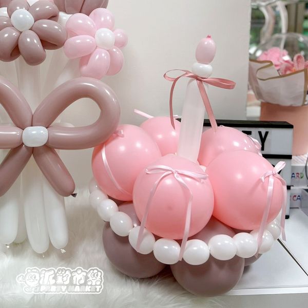 韓式氣球蛋糕帽 氣球蛋糕,氣球蛋糕帽,生日帽,慶生帽,生日佈置,生日氣球,生日氣球台北,蛋糕帽,生日蛋糕